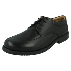 Mens Thomas Blunt Low Heel Lace Up Leather Shoes A2200