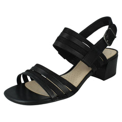Ladies Clarks Heeled Slingback Sandals Caroleigh Bess