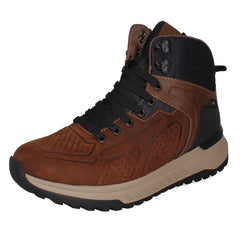 Mens Rieker Tex Revolution Soft Lace Up and Zip Casual Boots U0161