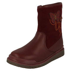 Girls Startrite Aqua-Rite Butterfly Detailed Boots Tidal
