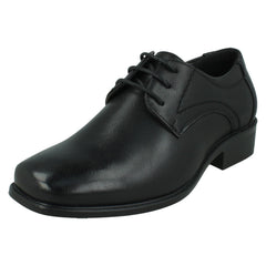 Boys Low Heel Lace Up Smart Shoes N1157