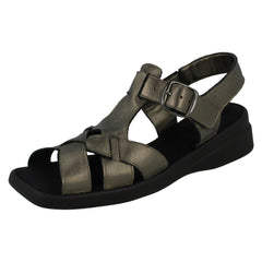 Ladies Nil Simile Casual Flat Sandals Dawlish