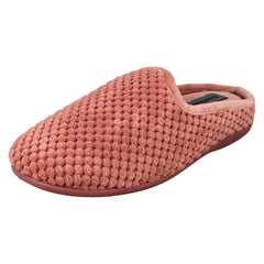 Ladies Rosebank Textured Mule Slippers Melanie