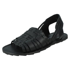 Mens Leather Collection Slingback Sandals A0061