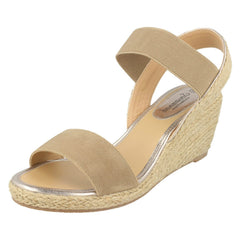 Ladies Savannah High Rope Wedge Sandals F10865