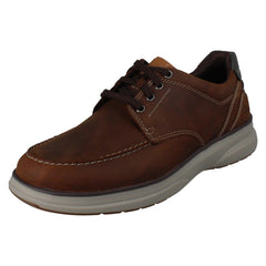 Mens Clarks Casual Moc Toe Shoes Mullan Moc