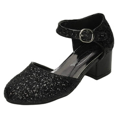 Girls Spot On Mid Heel Shoe