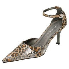 Ladies Jimei Ankle Strap Heels JM6101