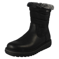 Ladies Remonte-Tex Mid Calf Stud Sole Boots D0U79