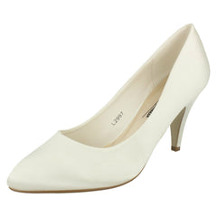Ladies Anne Michelle Wedding Court Shoes