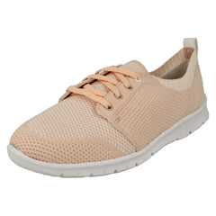 Ladies Clarks Casual Lace Up Trainers Step Allena Sun