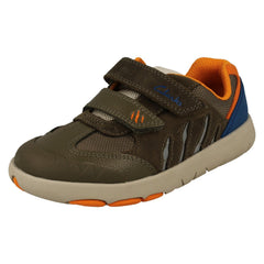 Boys Clarks Dinosaur Claw Detailed Shoes Rex Play K
