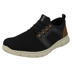 Mens Rieker Knitted Top Slip On Shoes B7796