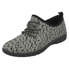 Ladies Reflex Lace Up Sporty Pumps
