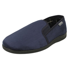 Mens Rosebank Twin Gusset Full Slippers Bravo
