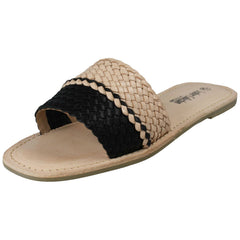 Ladies Leather Collection Casual Open Toe Summer Mule