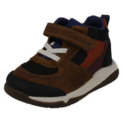 Boys Clarks Casual First Boots Steggy Stomp T
