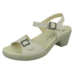 Ladies Easy B Casual Heeled Sandals Tilly