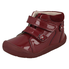Girls Startrite Hook & Loop Ankle Boots Dream