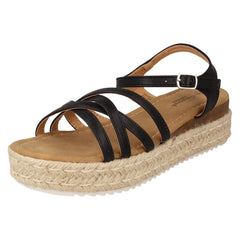 Ladies Savannah Flatform Sandals F12093