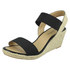 Ladies Savannah Wide Fit Wedges F2292