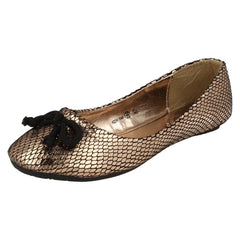 Girls Cutie Bow Detail Ballet Shoes H2241