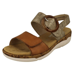 Ladies Remonte Buckle Detailed Sandals R6853