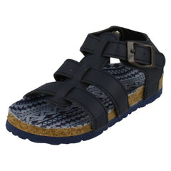 Boys Spot On Flat Strappy Sandals