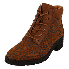 Ladies Spot On Ankle Boots F51021