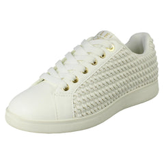 Ladies Elle Sport Lace Up Trainers F7315