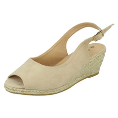 Ladies Savannah Wide Fit Wedges F2295