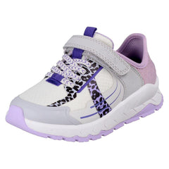 Kids Clarks Playprints Colour-Pop Cheetah Sporty Trainers Selva Lane