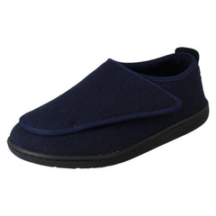 Mens Clarks Casual Hook and Loop Slippers King Riptape
