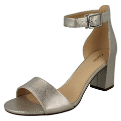 Ladies Clarks Heeled Sandals Deva Mae