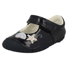 Girls JoJo Maman Bébé Collection By Startrite Mary Jane Style Shoes Little Shells