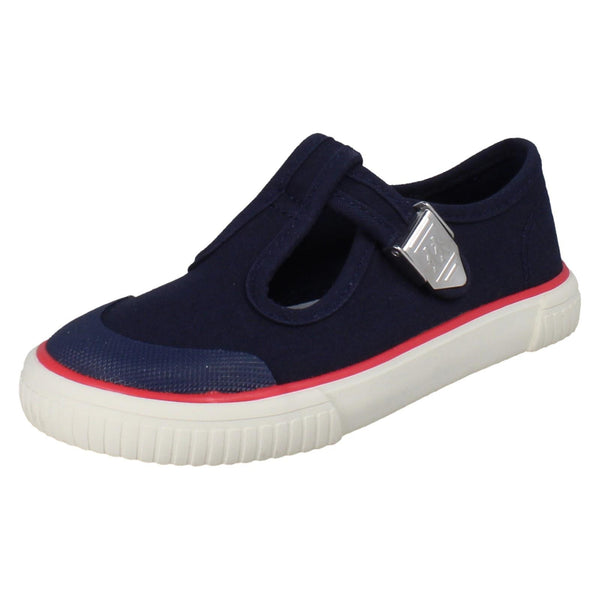 Boys Startrite Canvas Anchor