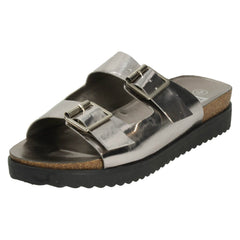 Ladies Down To Earth Flat Casual Sandals F10424