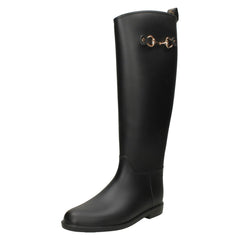 Ladies Elle Sport Pull On Wellington Riding Boots X1282