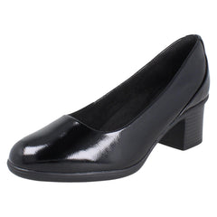 Ladies Clarks Court Shoes Shaya Poppy