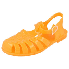 Girls Spot On Glow in the Dark Jelly Sandals