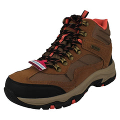 Ladies Skechers Waterproof Lace Up Boots Base Camp 167008