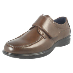 Mens Thomas Blunt Hook and Loop Strap Formal Shoes A1138