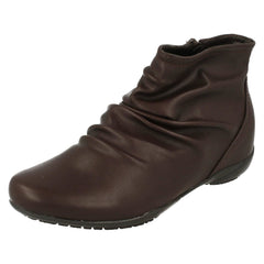Ladies Down to Earth Casual Ankle Boots