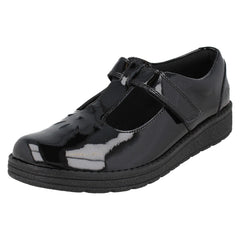 Girls Clarks Formal Smart School Shoes Mendip Joy