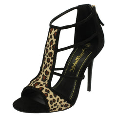Ladies Anne Michelle Ankle Heel With Zip Fastening
