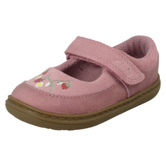 Infant Girls Clarks Casual First Shoes Flash Berry T