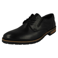 Mens Rieker Gusset Detailed Lace Up Shoes 14621