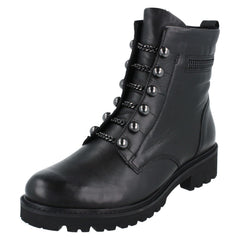 Ladies Remonte Military Style Ankle Boots D8670