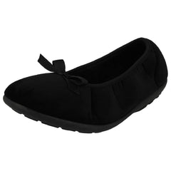 Ladies DB Shoes 2V Fitting Ballerina Style Slippers Thetford