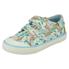 Boys Startrite Casual Hook And Loop Canvas Shoes Escape